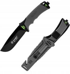 Ganzo kés G8012-GY Bushcraft túlélő Edc katonai taktikai tok (G8012-GY)