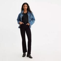 Levi's Fekete Magas Derekú Női Farmernadrág Hosszú 25/32 6FA