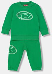 Diesel baba pamut tréningruha STIMOTYB-SET OVERALLS - zöld 78