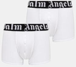 Palm Angels férfi testhezálló boxeralsó pamuttal 2-es csomag - fehér M