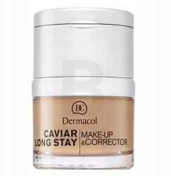 Dermacol Caviar Long Stay Alapozó és Korrektor 3 Nude 30 ml