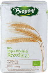 Biopont Bio Teljes Kiőrlésű Rozsliszt (RL-190) 1 kg (0090000012)
