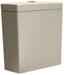SAPHO Gsi Pura monoblokk kerámia WC tartály öblítőmechanika nélkül, matt kréta 868108 (868108)