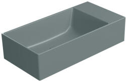 SAPHO GSI Kube X kerámia 50x25 cm mosdó, matt agave 9486004 (9486004)