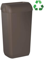 SAPHO Ecolored műanyag fürdőszobai szemetes 23 l Soft Touch felülettel, barna A74020DB (A74020DB)