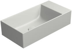 SAPHO GSI Kube X kerámia 50x25 cm mosdó, matt cement 9486017 (9486017)