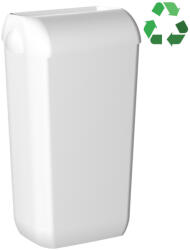 SAPHO Ecolored műanyag fürdőszobai szemetes 23 l Soft Touch felülettel, fehér A74020AW (A74020AW)
