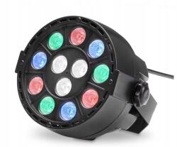  Showlite SPS-121 Led Party Spot 12x1W Rgbw DMX színpadi fényeffekt, kompakt (smartparty)