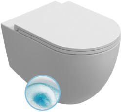  Sapho Isvea Infinity Rimless fali kerámia WC csésze 36x53 cm Vortex öblítési technológiával, fehér 10NF02003 (10NF02003)