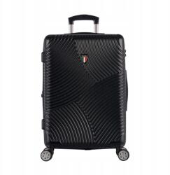  Műanyag bőrönd Tucci Srotolare L fekete (T-0277/3-L_black)