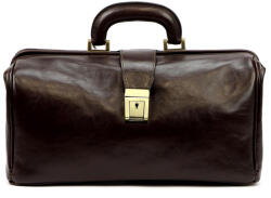  Florence MD-1 barna marhabőr aktatáska 38 x 21 x 18.5 cm (60855)