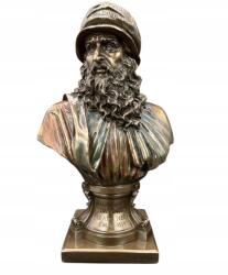 Veronese Szobor Leonardo Da Vinci olasz festő mellszobra Veronese (WU75536V4) (WU75536V4)