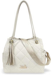  Zellia Női Válltáska 24015 Beige Matt - Steppelt - (70317220)
