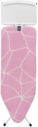 Brabantia vasalódeszka fix tálcával gőzállomásokhoz 124x45cm, lila hullámok (24 60 81) Vasalódeszka