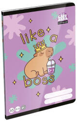 LIZZY Füzet sima LIZZYSULI A/5 32 lapos 20-32 Lollipop Capybara (7500172000) - fotoland