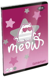 LIZZY Szótárfüzet LIZZYSULI A/5 32 lapos 31-32 Kittok Stars Purrfect (7500173002) - fotoland