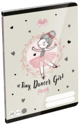 LIZZY Füzet kockás LIZZYSULI A/5 32 lapos 27-32 Tiny Dancer Lovely Ballerina (7500171003) - fotoland