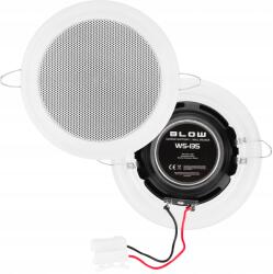 BLOW Fehér Mennyezeti Hangszóró Irodai Helyiség Otthoni Étterem Lapos 100MM 15W (30-715#)