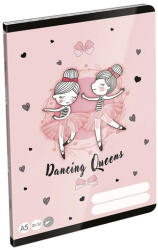 LIZZY Füzet sima LIZZYSULI A/5 32 lapos 20-32 Tiny Dancer Lovely Ballerina (7500172003) - fotoland