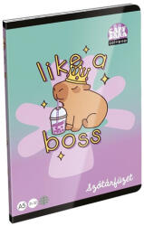 LIZZY Szótárfüzet LIZZYSULI A/5 32 lapos 31-32 Lollipop Capybara (7500173000) - fotoland