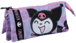 Cerda Hello Kitty Little Rebel 3 rekeszes tolltartó 23 cm (CEP2700002289)