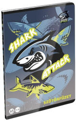 LIZZY Szótárfüzet LIZZYSULI A/5 32 lapos 31-32 Shark Attack (7500173007) - fotoland