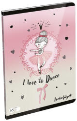 LIZZY Leckefüzet LIZZYSULI A/5 40 lapos Tiny Dancer Lovely Ballerina (7500174003) - fotoland