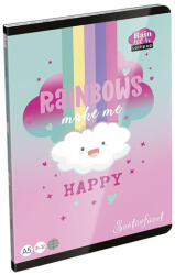 LIZZY Szótárfüzet LIZZYSULI A/5 32 lapos 31-32 Lollipop Rainbow (7500173001) - fotoland