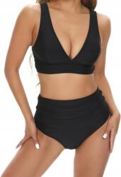  Bikini fürdőruha magas derekú fekete Wadizo Xs (B0CX93FKCY)