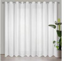EUROFIRANY Lucy voile függöny Fehér 350x250 cm