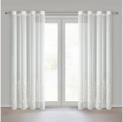 EUROFIRANY Broklyn fényáteresztő függöny Fehér 140x250 cm