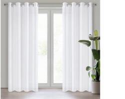 Eurofirany Esim fényáteresztő függöny Fehér 140x250 cm