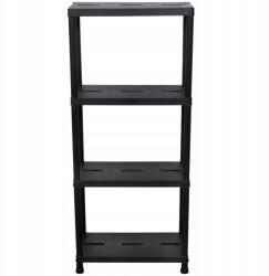  Fürdőszoba Polc 4 Polccal 125kg 60x30x138cm (125)