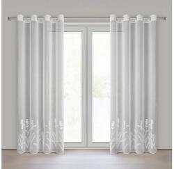 EUROFIRANY Tonya fényáteresztő függöny Fehér 140x250 cm