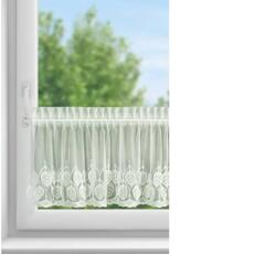 Eurofirany Nira vitrázs függöny Krémszín 40x150 cm