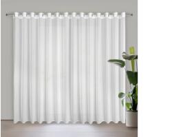 EUROFIRANY Venus függöny sifon szövetből Fehér 300x250 cm