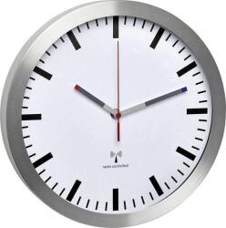 TFA rádiós falióra Dostmann 60.3528. 02 30cm alumínium csendes (60.3528.02)