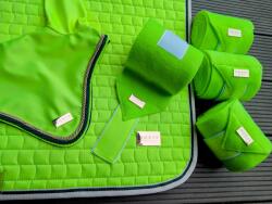 horss equestrian Horss sokoldalú Sport szett nyeregalátét fülvédő -Neon lime r. COB (181)