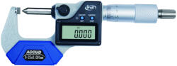 Accud EU Micrometru digital cu varf ascutit ACCUD 319-001-21, 0-25mm, rezolutie 0.001mm, IP65 (319-001-21)