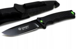 Ganzo kés G8012V2-BK Bushcraft túlélő Edc acél tok (G8012V2-BK)