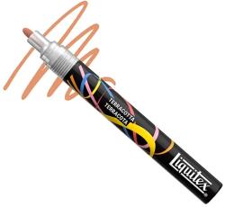 Liquitex Marker - akril dekormarker, 2mm, kerek hegy - terracotta
