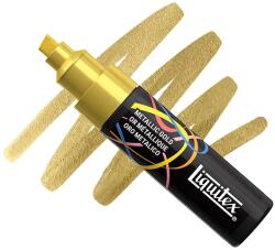 Liquitex Marker - akril dekormarker, 8mm, megfordítható hegy - metallic gold