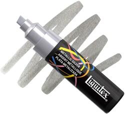 Liquitex Marker - akril dekormarker, 8mm, megfordítható hegy - metallic silver