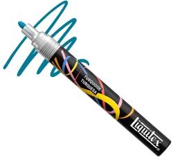 Liquitex Marker - akril dekormarker, 2mm, kerek hegy - turquoise