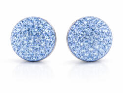 HÉRA bedugós fülbevaló - 14 mm (light sapphire) (2026061603)