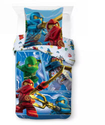 LEGO® Ninjago Warriors ágyneműhuzat 140×200cm, 70×90 cm (BRM025004) - oliviashop