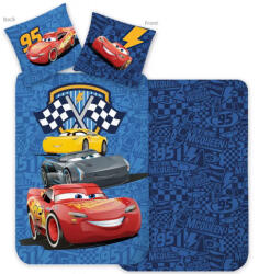  Disney Verdák Racing Crew gyerek, ovis ágyneműhuzat 100×135 cm, 40×60 cm (BRM023833) - oliviashop