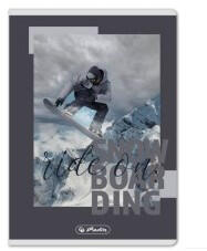 Herlitz Sport - Herlitz Snowboard kockás füzet (A5/27-32) (H_2026_400212815)