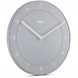 Braun Szürke Kis Klasszikus Elegáns Falikaróra Braun BC06G 20 cm (BC06G)