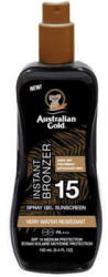 Australian Gold Produse pentru protectie solara Instant Bronzer Spray SPF 15 - Ochranný sprej na opalování s bronzerem